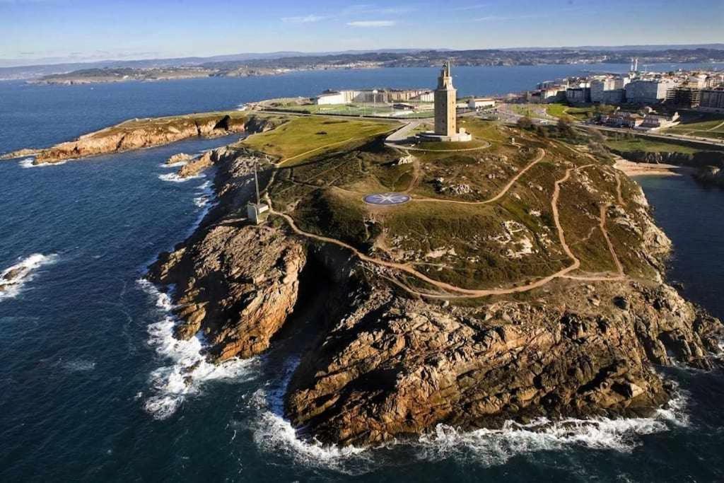Vila Ag Casa Anema 10 Huespedes A 2Km De La Playa Razo A Coruña Exteriér fotografie