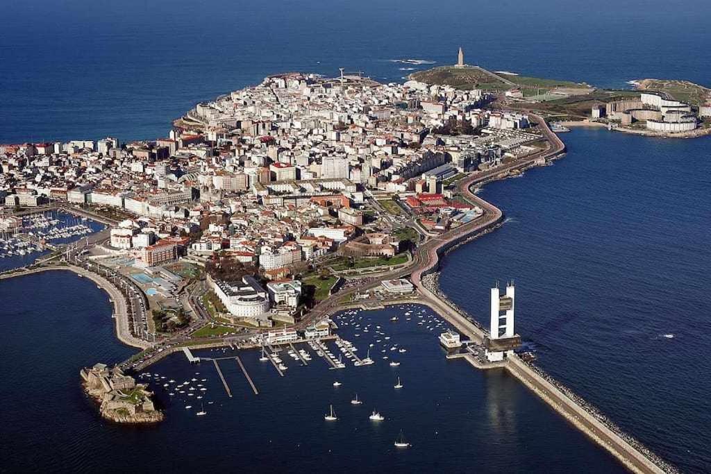 Vila Ag Casa Anema 10 Huespedes A 2Km De La Playa Razo A Coruña Exteriér fotografie